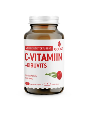 C-vitamiin + kibuvits 90 kapslit