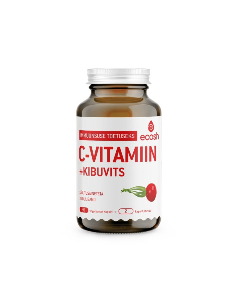 C-vitamiin + kibuvits 90 kapslit