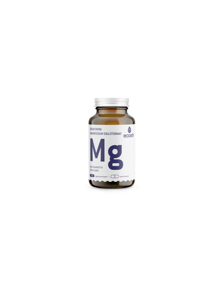 Magneesium glütsinaat - bioaktiivne 500mg 90 kapslit
