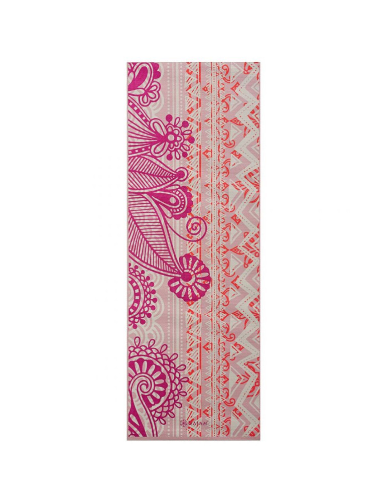 Gaiam Bohemian Rose Yoga Mat 4mm