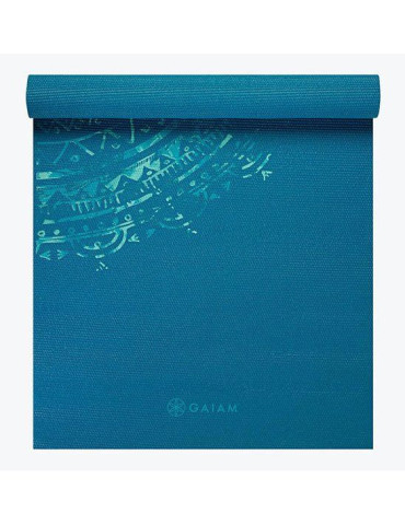 Gaiam Jade Mandala yoga mat 4mm