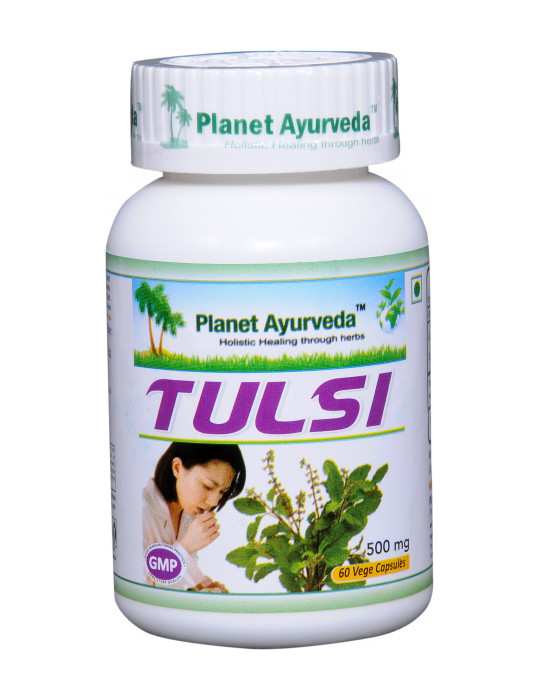 Planet Ayurveda Tulsi ehk püha basiilik - immuunsusele kapslid 60tk.