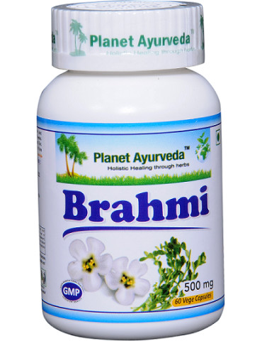 Planet Ayurveda Brahmi (sasi-vesikaak) ekstrakt  60tk.pakendis