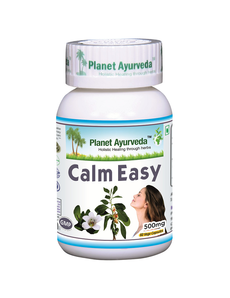 Planet Ayurveda Calm Easy - hea une kapslid 60tk