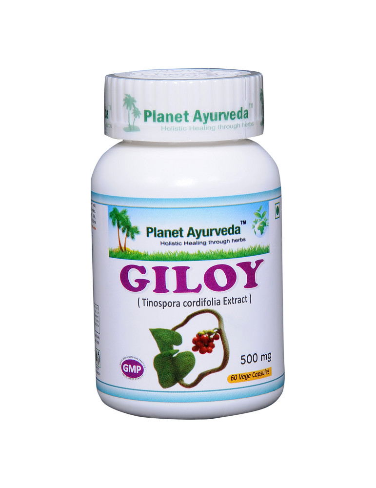 Planet Ayurveda Giloy  ekstrakt (Tinospora Cordifolia) 60 taimset kapslit