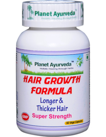 Planet Ayurveda Hair Growth Formula - juuste kasvu soodustav toode 60tk.