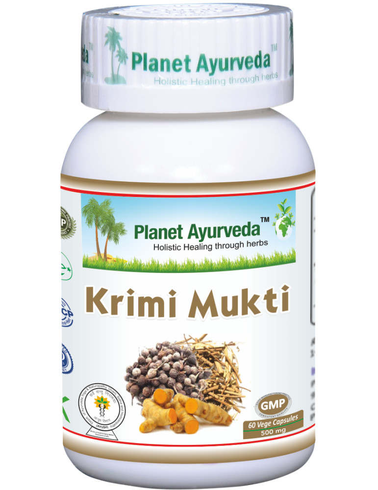 Planet Ayurveda Krimi Mukti 60 capsules