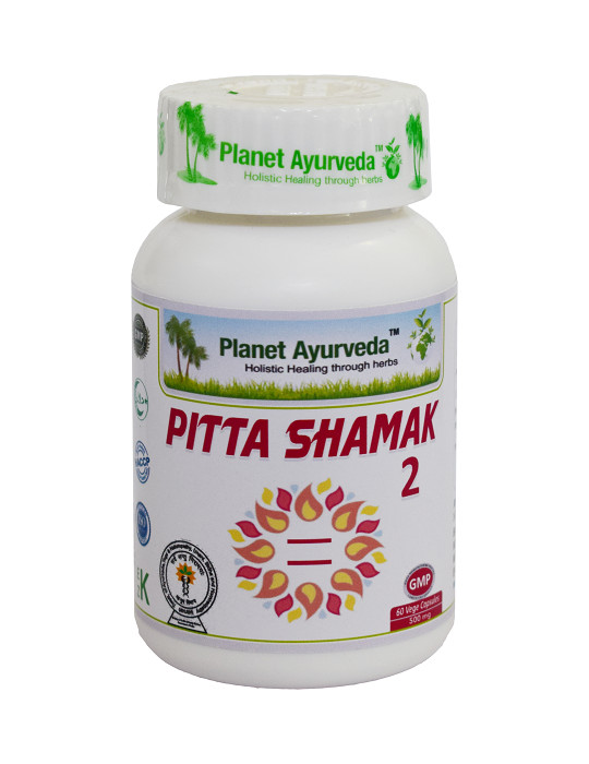 Planet Ayurveda Pitta Shamak 2 60 capsules