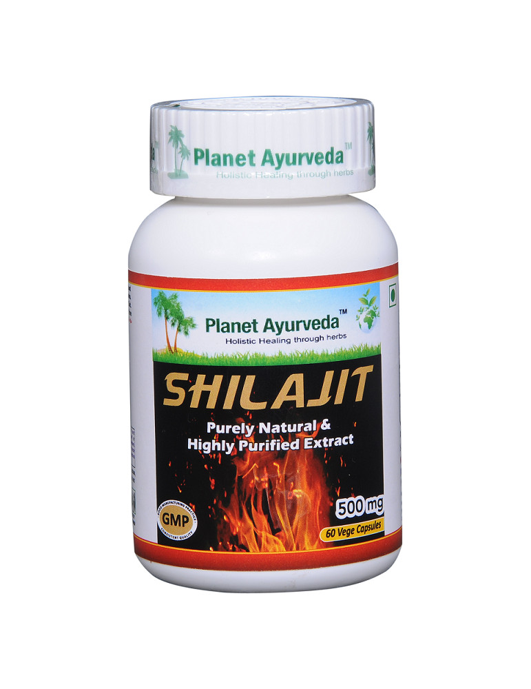 Planet Ayurveda Shilajit  MUMIO 60 capsules