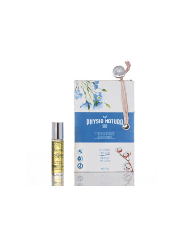 Physio Natura Bio flax and cotton perfume body oil 2