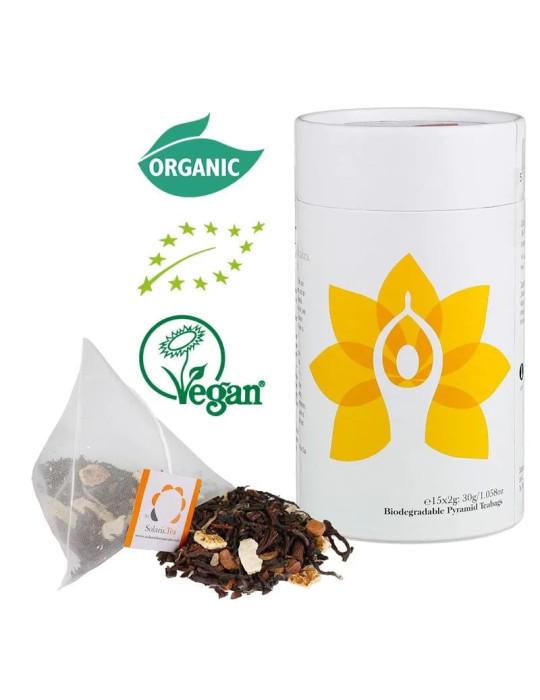 Solaris Organic solar plexus chakra tea 15x2g    Best before 10/2024