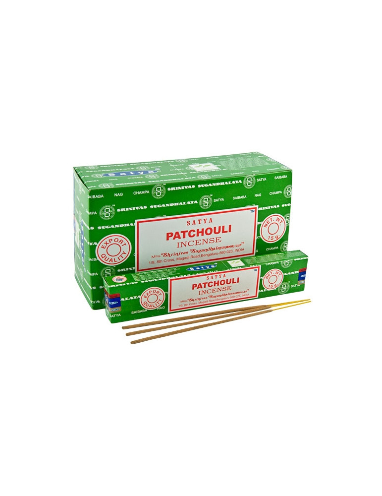 Satya PATCHOULI scent sticks 12x15g