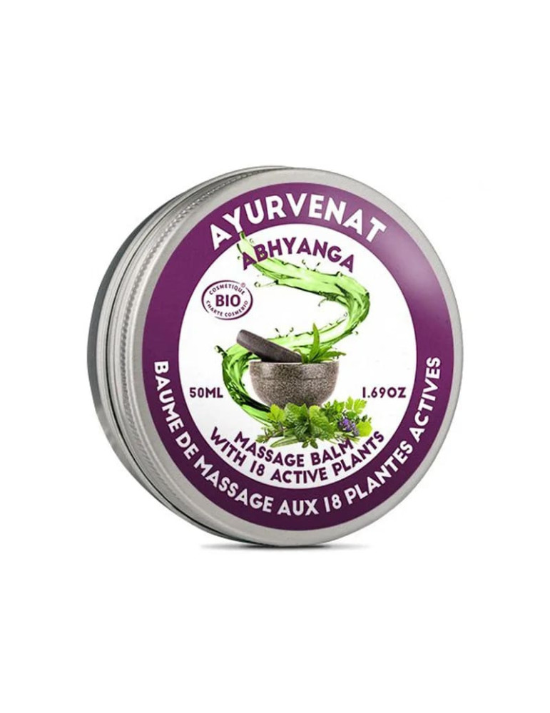 Ayurvenat Abhyanga ajurveeda massaažipalsam 18 taimega 50ml