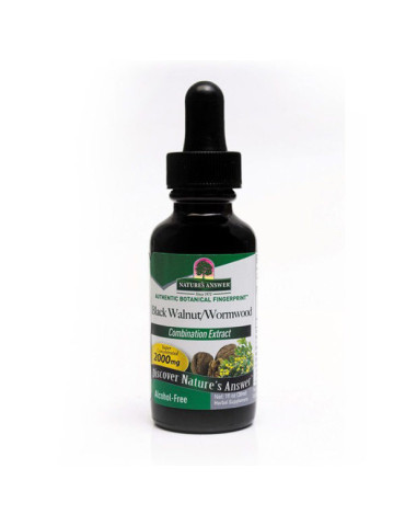 Natures Answer Musta pähklipuu ja koirohu tõmmis 450 mg, 30ml