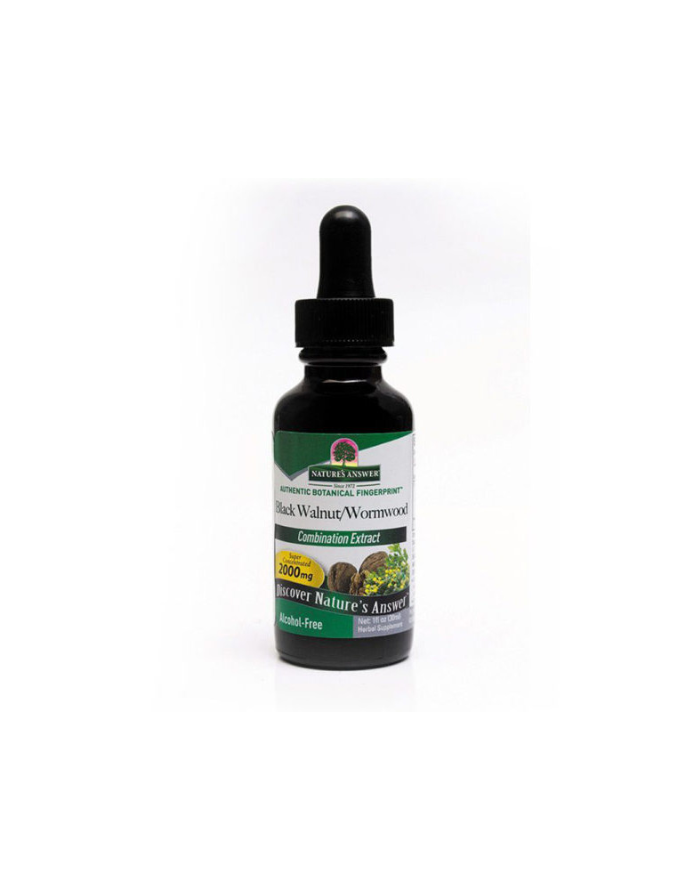 Black walnut and wormwood extract 450 mg, 30ml