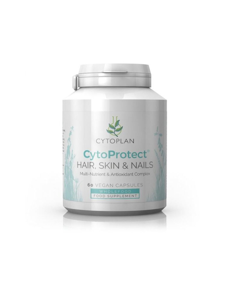Cytoplan hair, skin & nails 60 capsules  Best before 07/2024