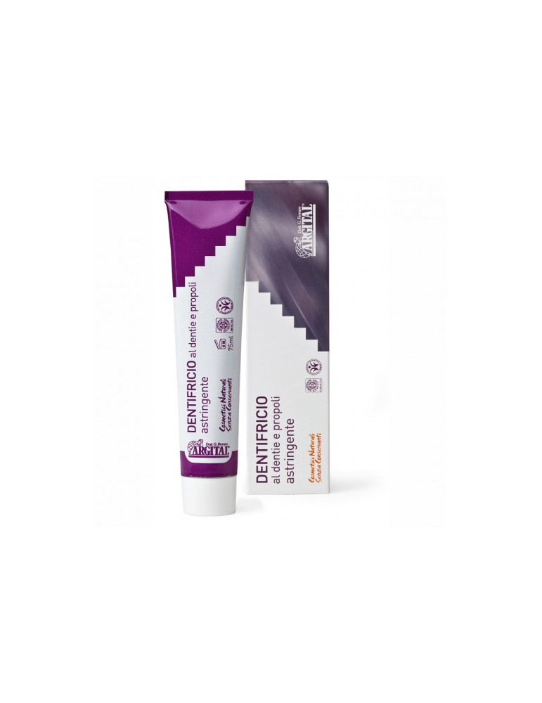 Argital whitening toothpaste with propolis and activated charcoal 75ml