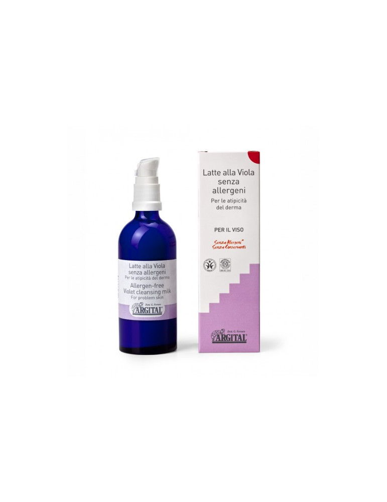 Argital anti-allergy violet cleansing milk 100ml