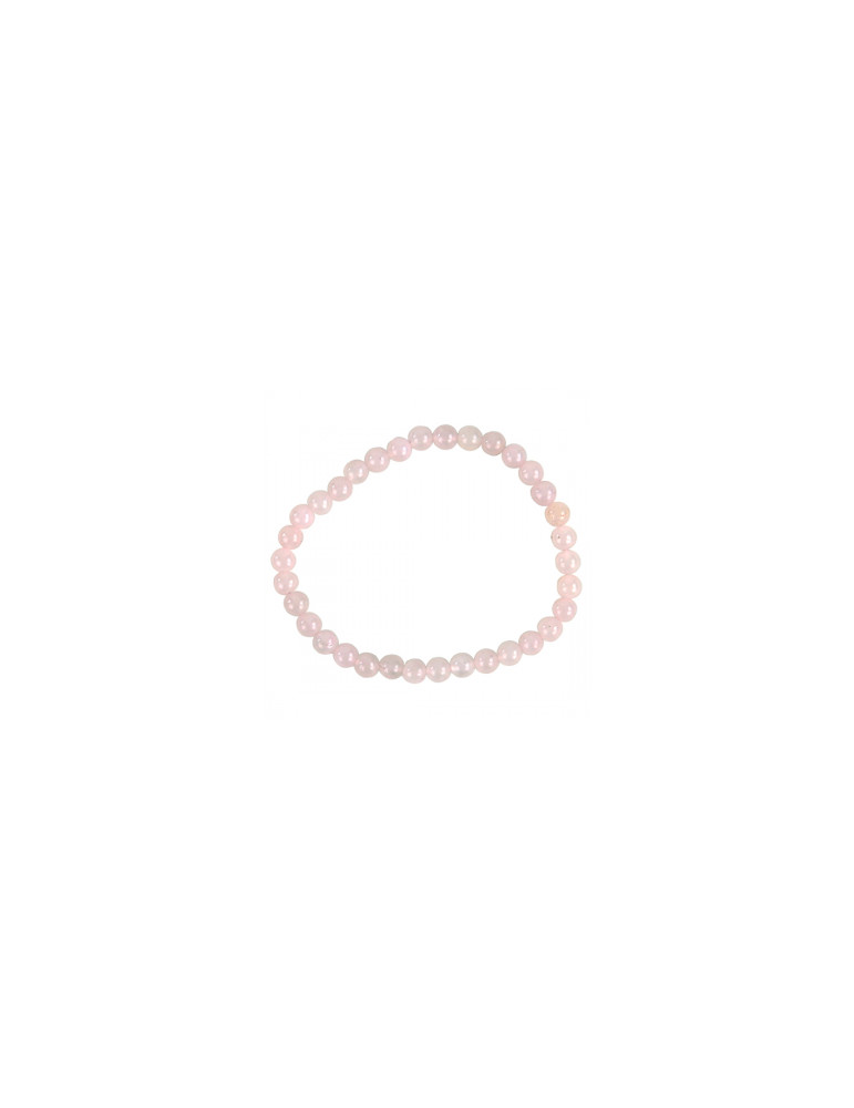 Bracelet with rose quartz