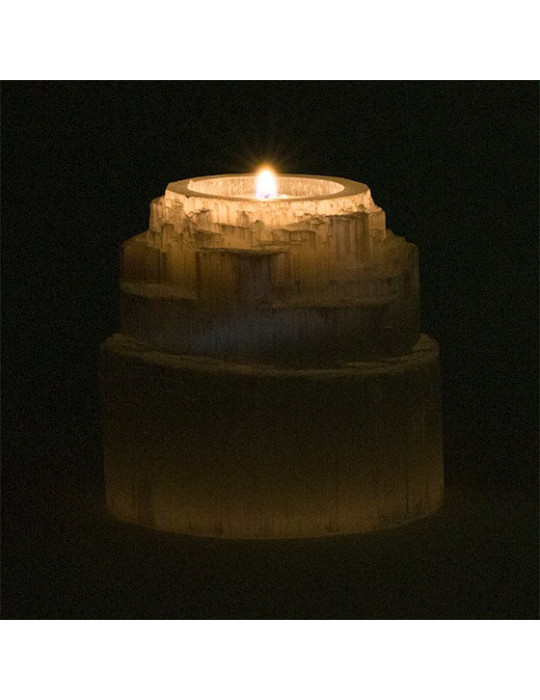 Seleniidist teeküünla alus "Jumalik juga" 8x8cm