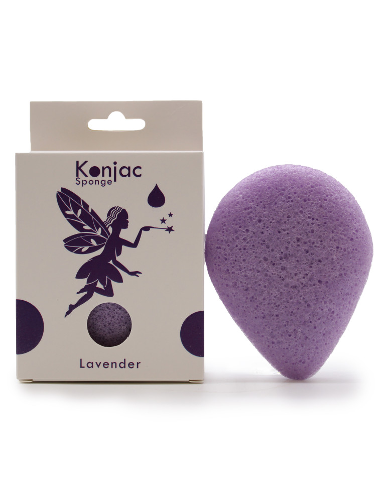 Konjac Sponge soothing face sponge with lavender