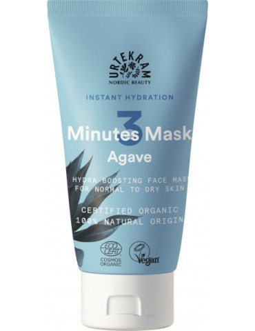 Urtekram 3-minuti niisutav mask agaaviekstraktiga 75ml