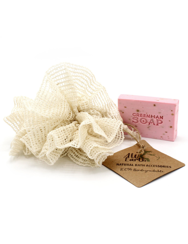 Natural ramie washing sponge