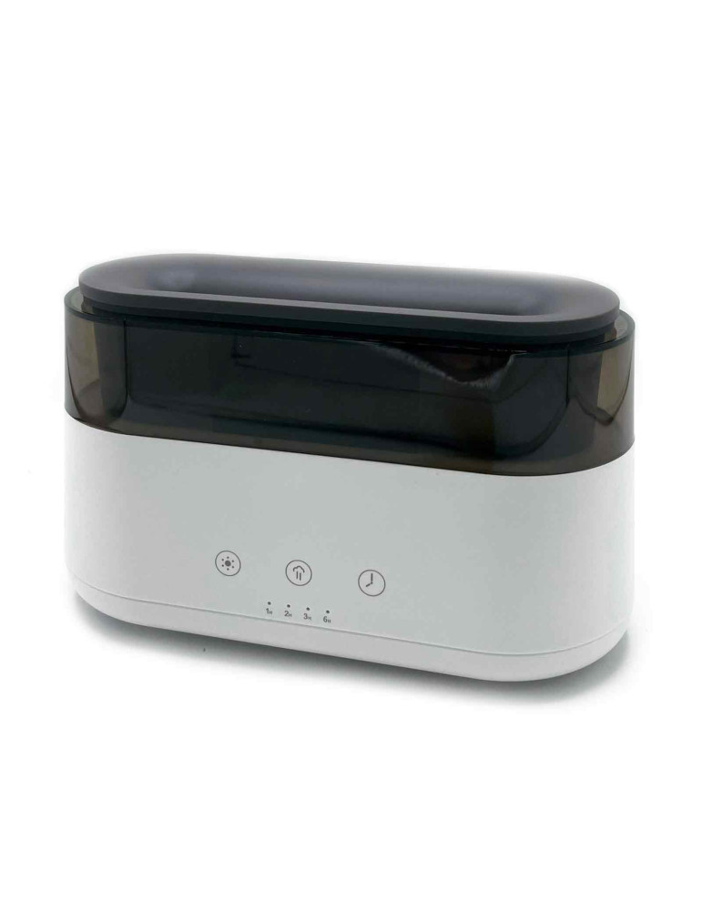 Moodne aroomihajuti – LED-kell – USB-C – leegiefekt