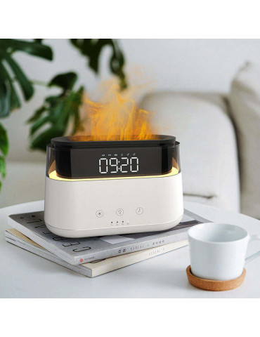 Moodne aroomihajuti – LED-kell – USB-C – leegiefekt 2