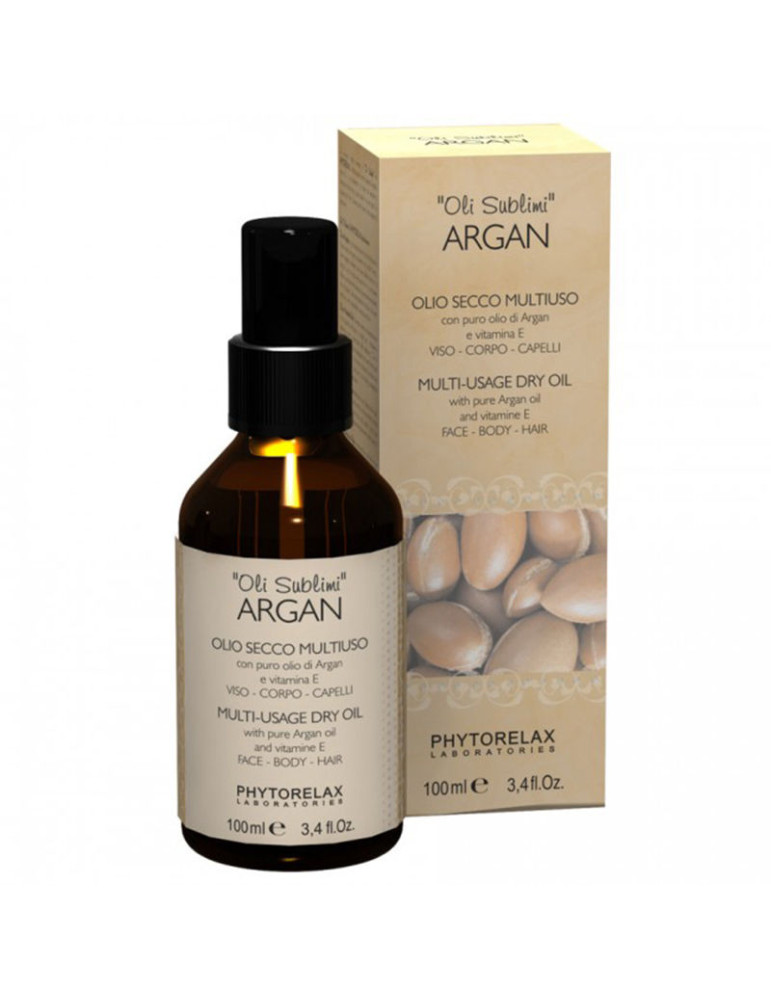 Phytorelax Arganiõli kuivõli Sublime näole/kehale/juustele 100ml