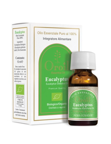 Fiore D'Oriente mahe eukalüpti eeterlik õli 10ml  Parim enne 09/2024