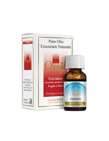 Fiore D'Oriente geraaniumi eeterlik õli 10ml    Parim enne 12/2023