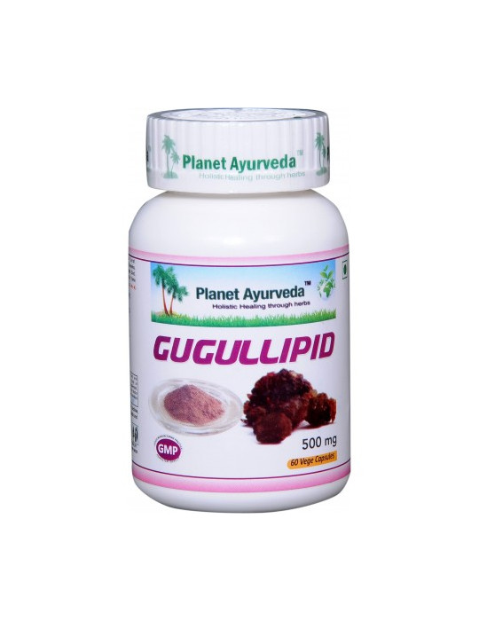 Planet Ayurveda GUGULLIPID ekstrakt -kolesterooli vähendamine 60 kapslit
