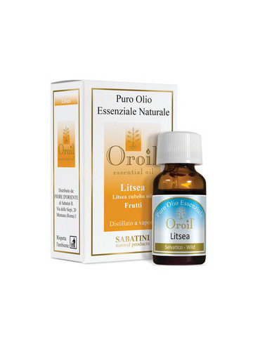 Fiore D'Oriente litsea essential oil 10ml   Best before 12/2024