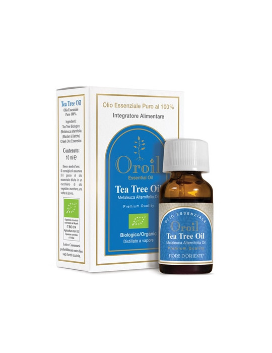 Fiore D'Oriente mahe teepuu eeterlik õli 10ml  Parim enne 09/2024