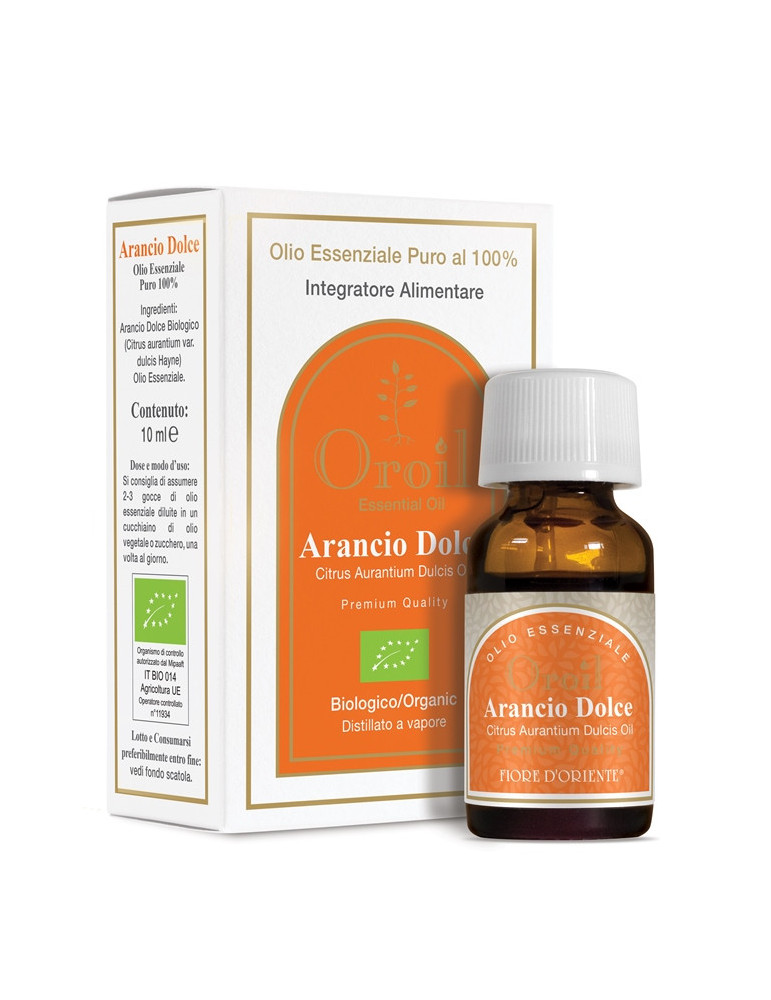 Fiore D'Oriente mahe magusa apelsini eeterlik õli 10ml   Parim enne 11/2024