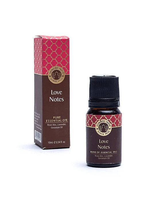 Song of India LOVE NOTES eeterlike õlide segu 10ml