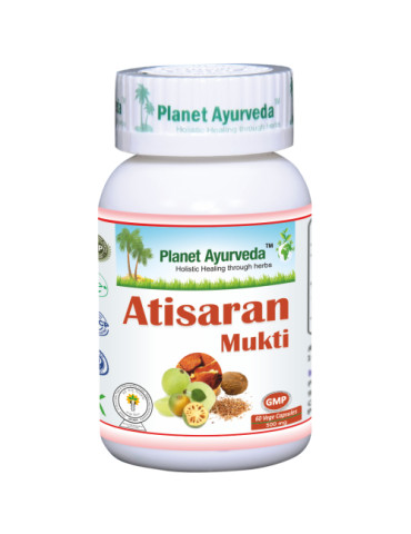 Planet Ayurveda Atisaran mukti ekstrakt -seedetrakti paremaks toimimiseks 60  kapslit     Parim enne 05/2024