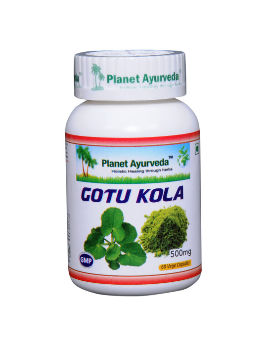 Planet Ayurveda Gotu Kola  extract 60 capsules