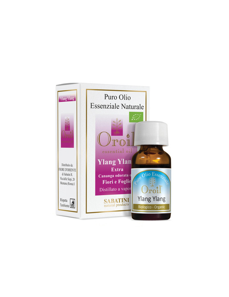 Fiore D'Oriente Ylang-ylang täisväärtuslik eeterlik õli 10ml  Parim enne 09/2024