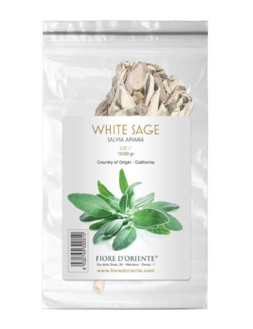 Fiore D'Oriente White sage leaves 15-20g