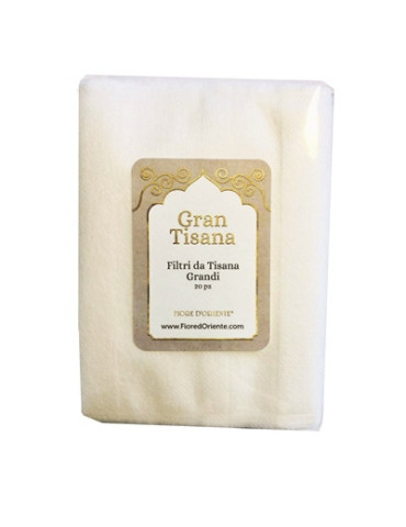 Fiore D'Oriente Gran Tisana tea filter 20 pieces