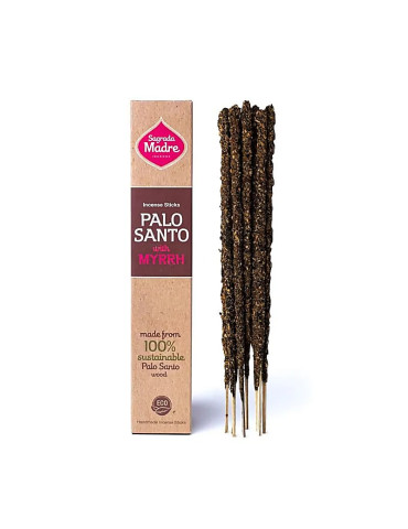 Sagrada Madre PALO SANTO INCENSE WITH MYRRH  22,8cm