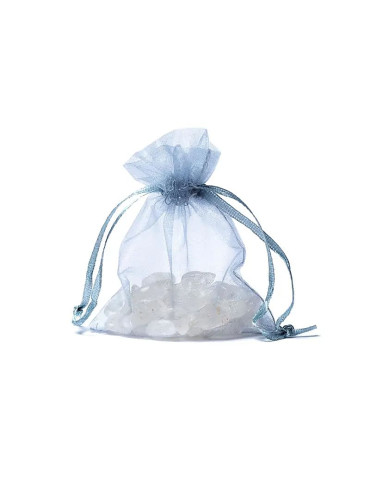 Organza gift bag grey XS