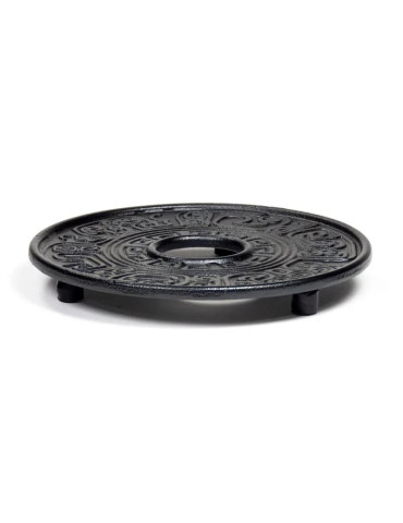 Cast iron teapot base plate