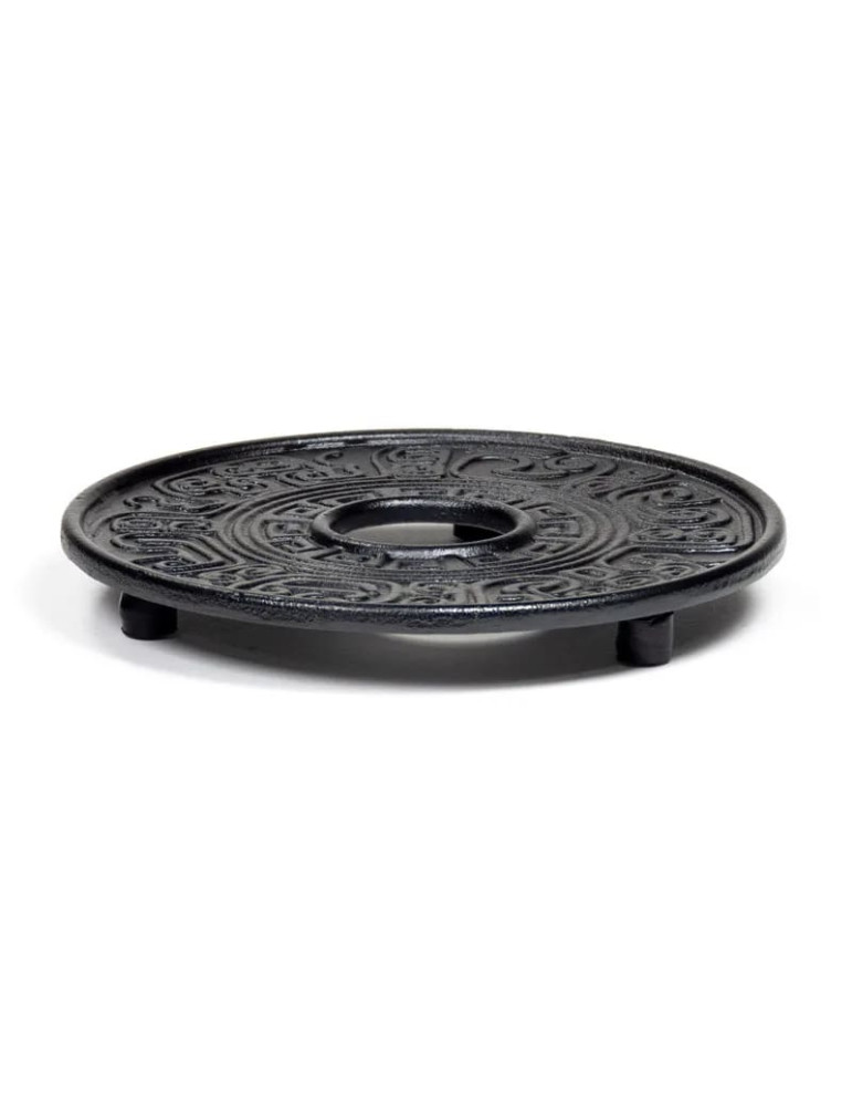 Cast iron teapot base plate