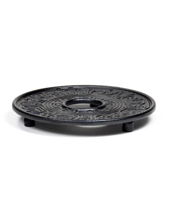 Cast iron teapot base plate