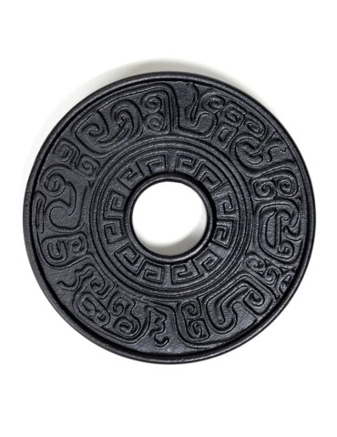 Cast iron teapot base plate 2