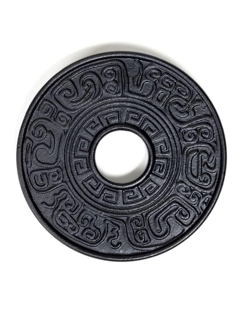 Cast iron teapot base plate