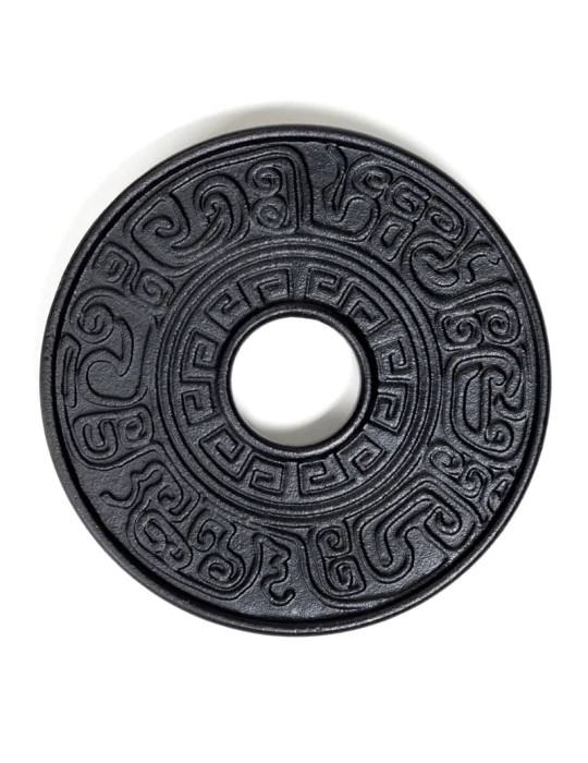 Cast iron teapot base plate